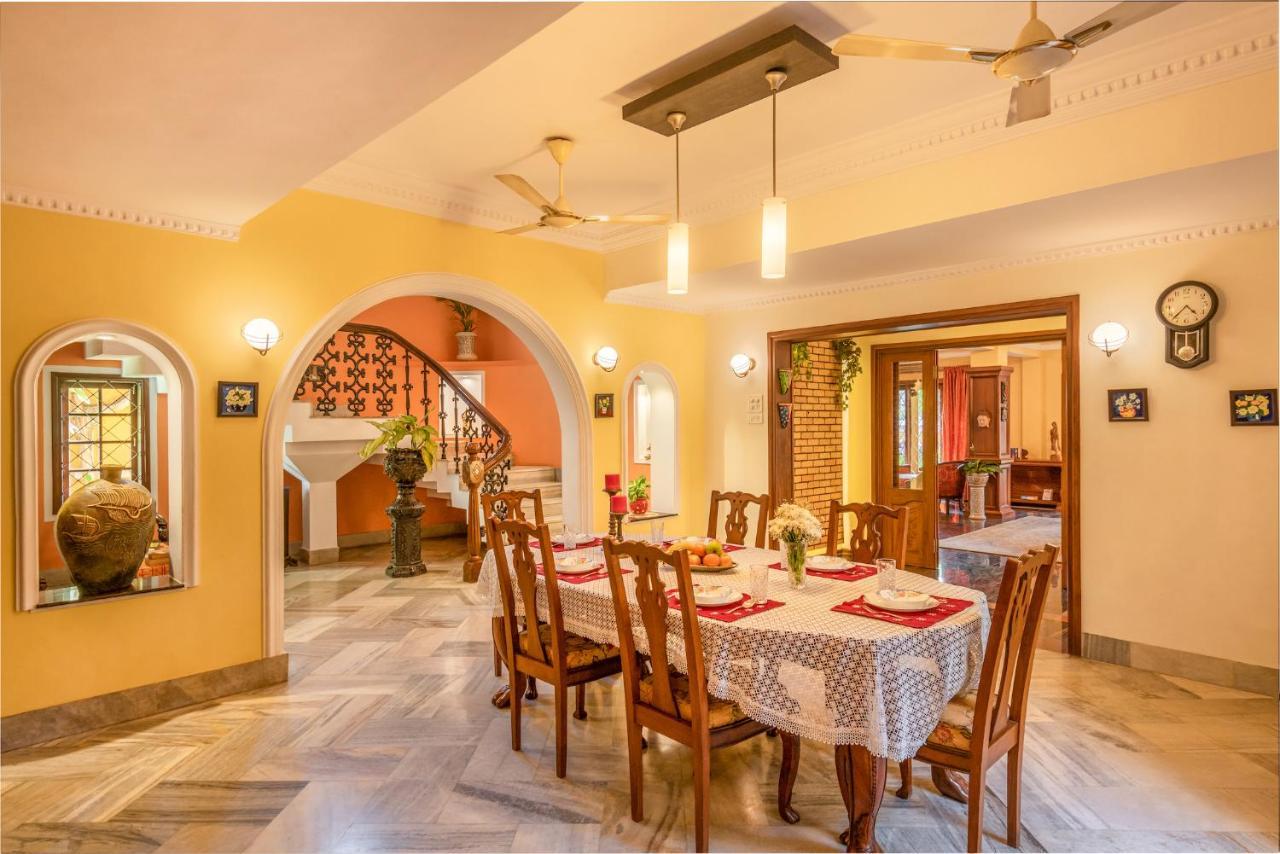 Casa Amarela - Lux Portuguese 4Bhk In North Goa Villa Porvorim Exterior photo