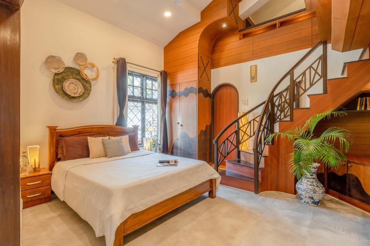 Casa Amarela - Lux Portuguese 4Bhk In North Goa Villa Porvorim Exterior photo